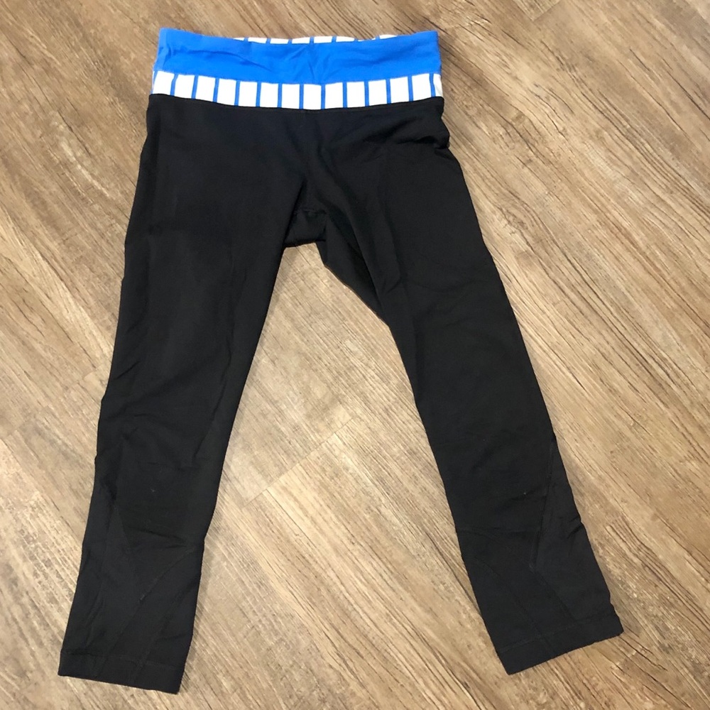 Lululemon cropped running pants